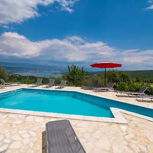 Ferienhaus House Rosalia With Seaview And Swimming Pool, Suzan